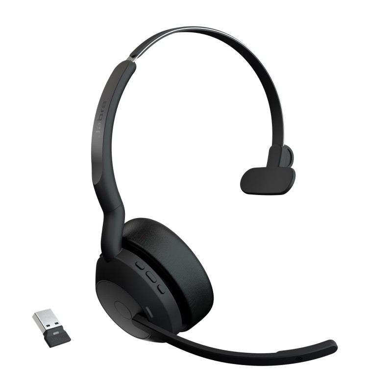 Jabra Evolve2 55 UC Mono USB Headset schwarz USB-A